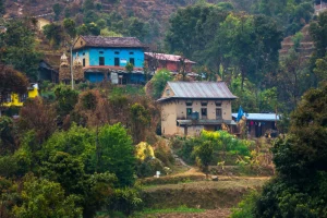 Nepalesische Häuser