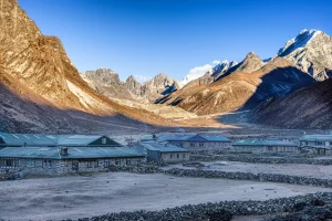 Byn Pheriche nära Everest
