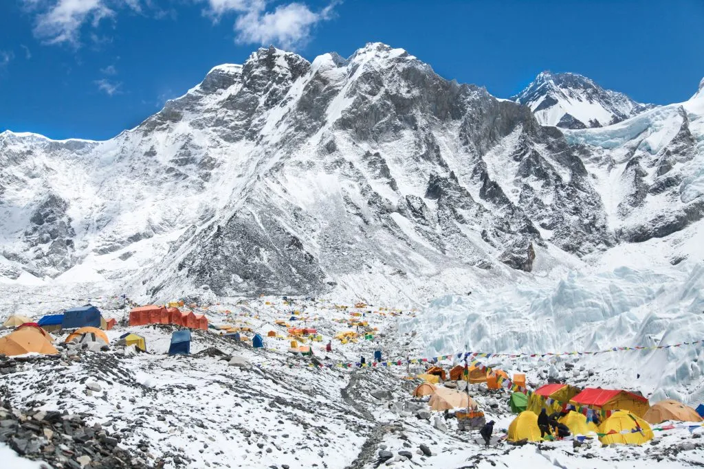 Campamento base del Everest