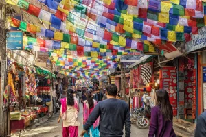 Die Straßen von Kathmandu